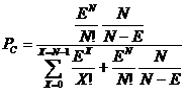 Erlang-C formula